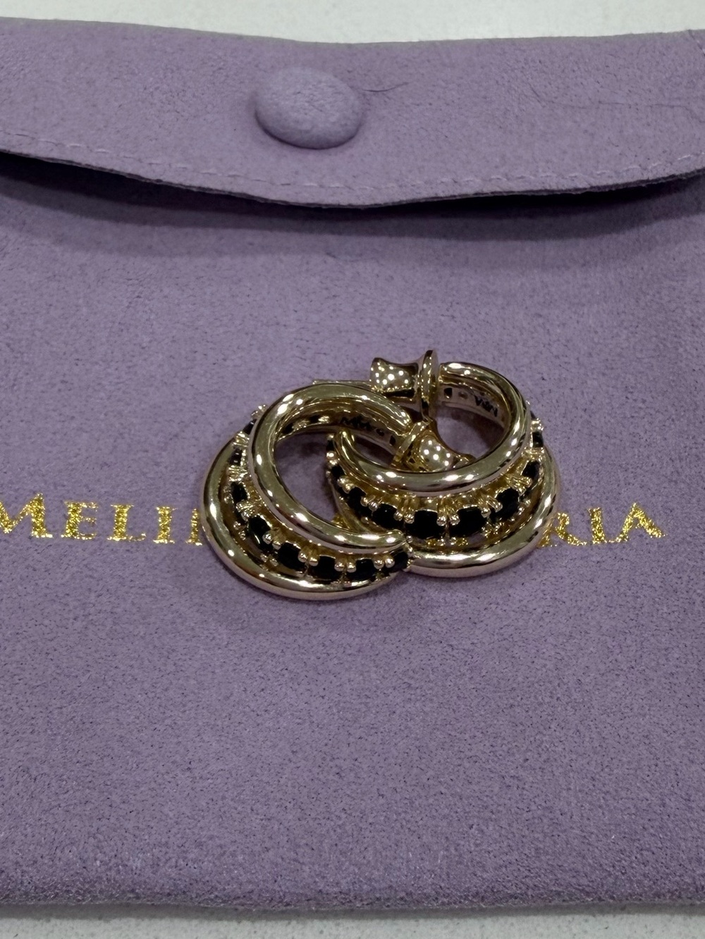 Melinda Maria limited edition hoops